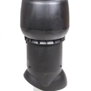 VILPE XL-200/ИЗ/700 вентиляционный выход, чёрный