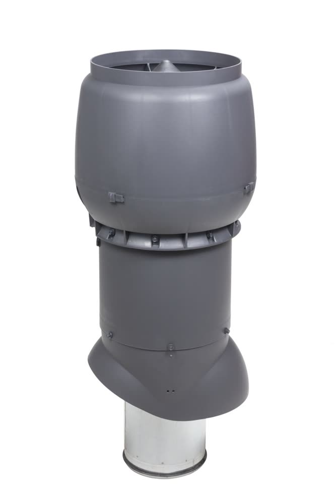 VILPE XL-200/ИЗ/700 вентиляционный выход, серый
