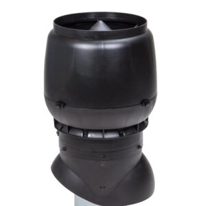 VILPE XL-200/ИЗ/500 вентиляционный выход, чёрный