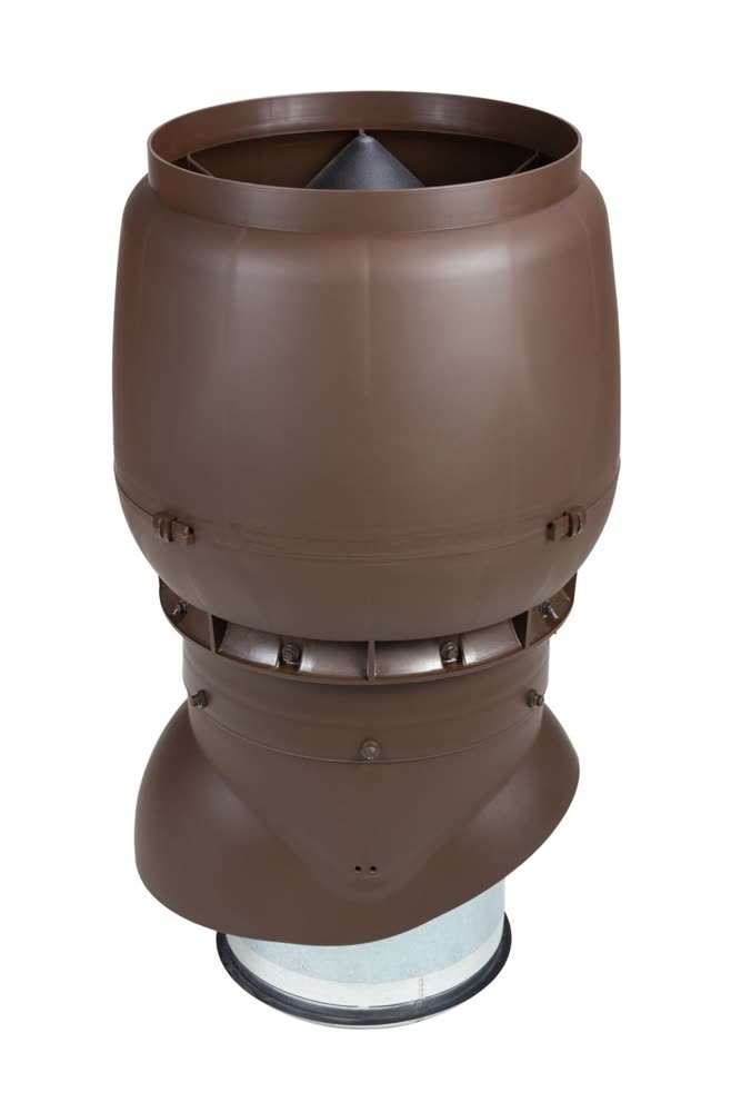 VILPE XL-250/ИЗ/500 вентиляционный выход, коричневый