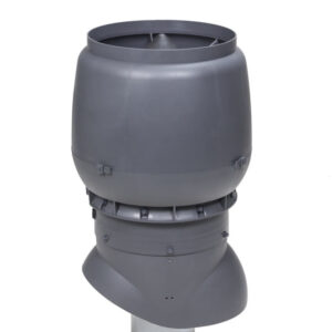 VILPE XL-160/ИЗ/500 вентиляционный выход, серый