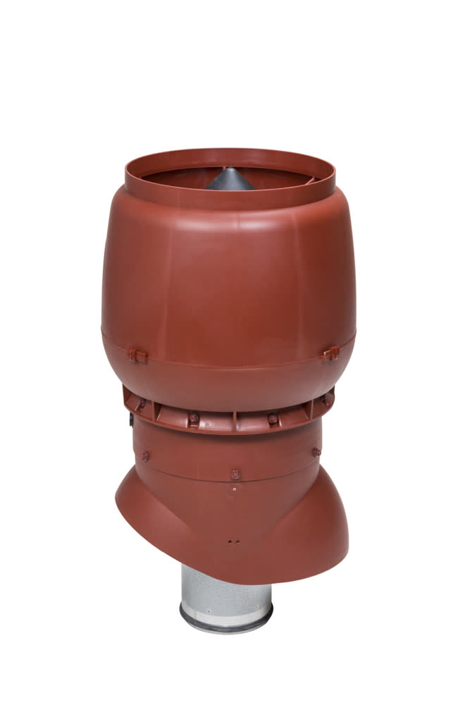 VILPE XL-160/ИЗ/500 вентиляционный выход, красный