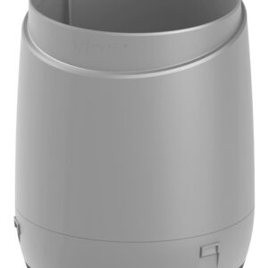 VILPE 110/300/H FLOW вентиляционный выход, светло-серый