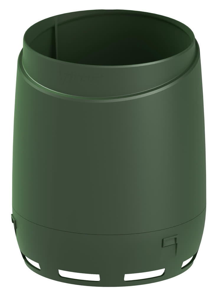 VILPE 110/300/H FLOW вентиляционный выход, зелёный
