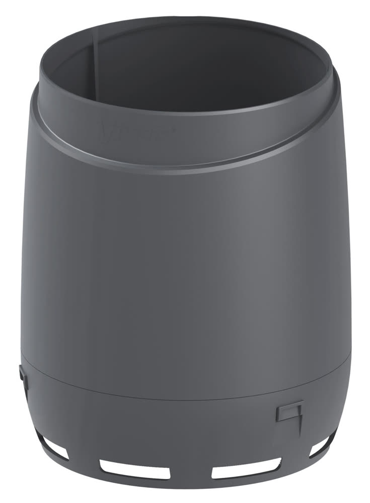 VILPE 110/300/H FLOW вентиляционный выход, серый