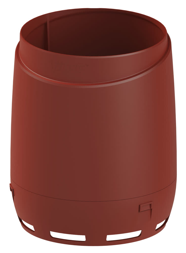 VILPE 110/300/H FLOW вентиляционный выход, красный