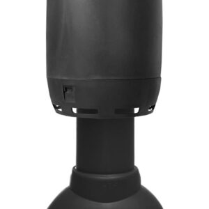 VILPE 110/300/H FLOW вентиляционный выход, чёрный
