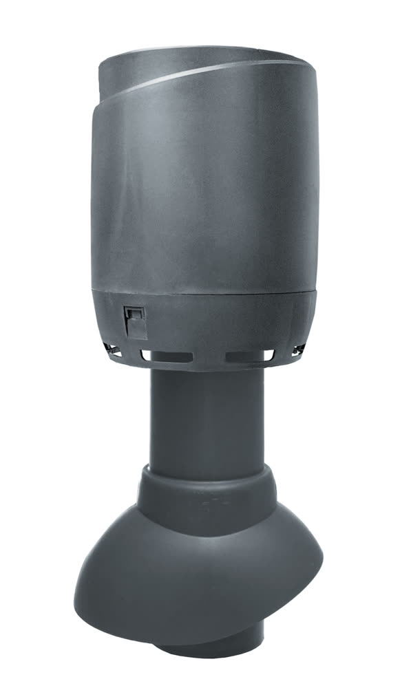 VILPE 110/300/H FLOW вентиляционный выход, серый