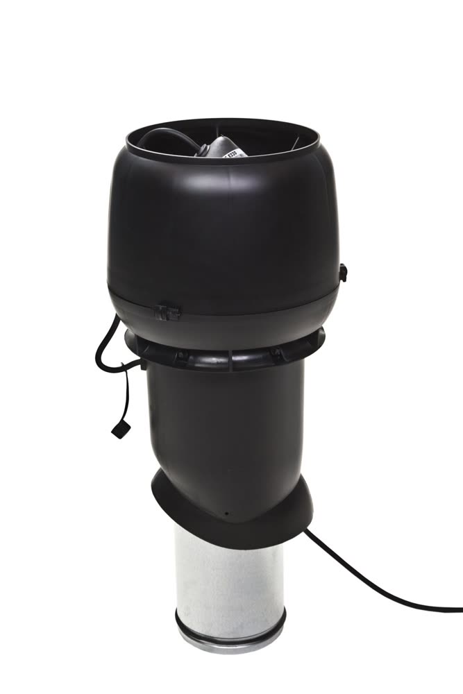 VILPE E220P/160/500 вентилятор, чёрный