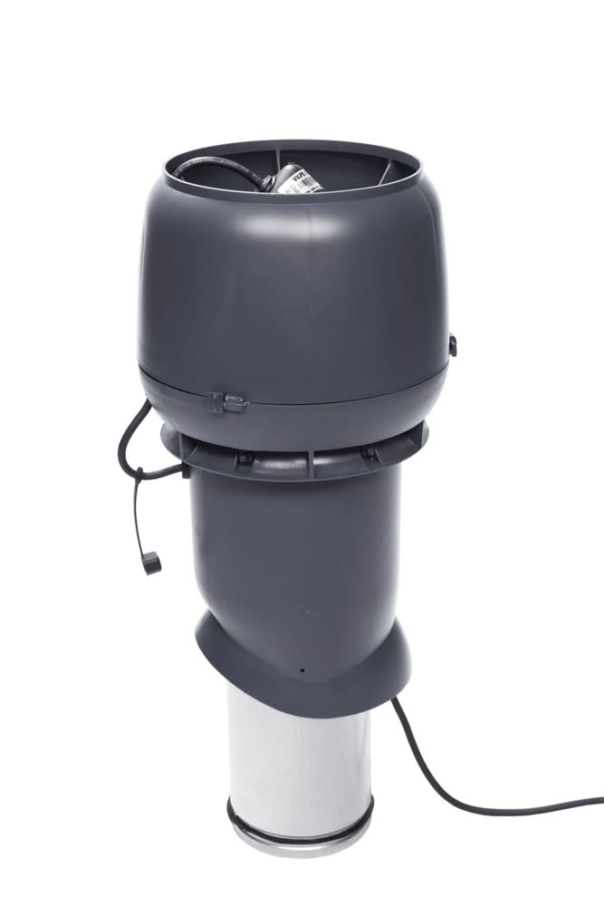 VILPE E220P/160/500 вентилятор, серый