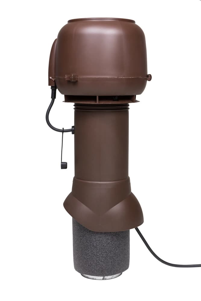 VILPE E120P/125/500 вентилятор, коричневый