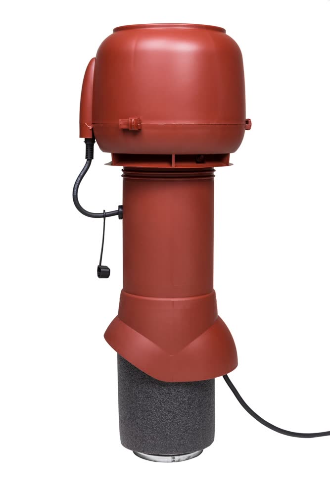 VILPE E120P/125/500 вентилятор, красный