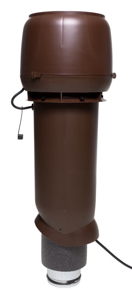 VILPE E190P/125/700 вентилятор, коричневый