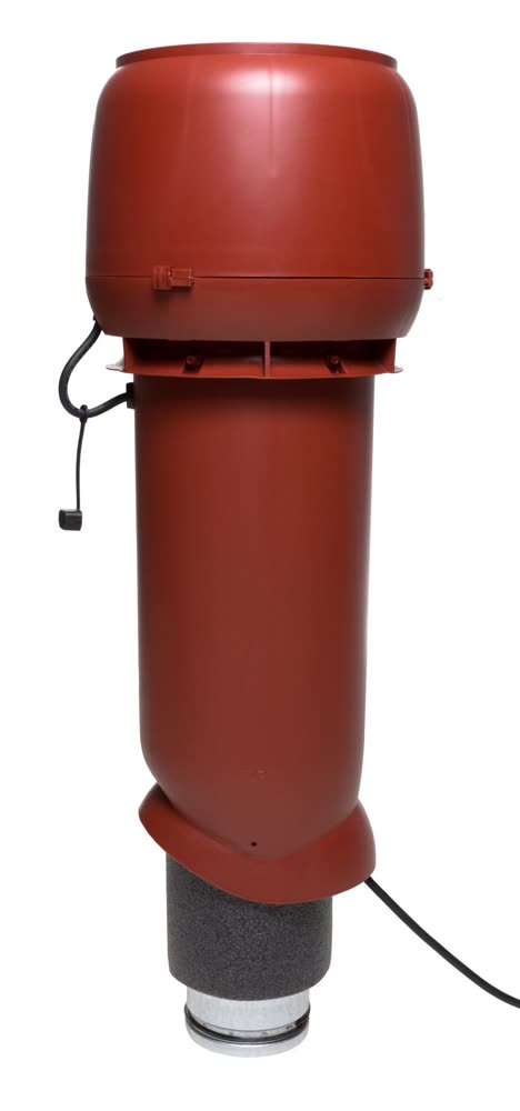 VILPE E190P/125/700 вентилятор, красный